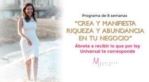 Programa intensivo Crea y manifiesta riqueza y abundancia en tu negocio